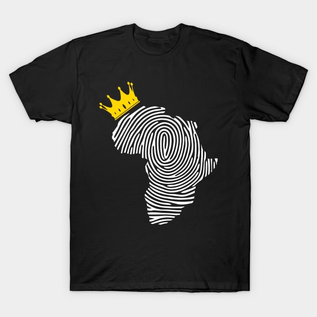 Africa DNA, Africa Fingerprint, African King, African Queen, Black  Lives Matter T-Shirt by UrbanLifeApparel